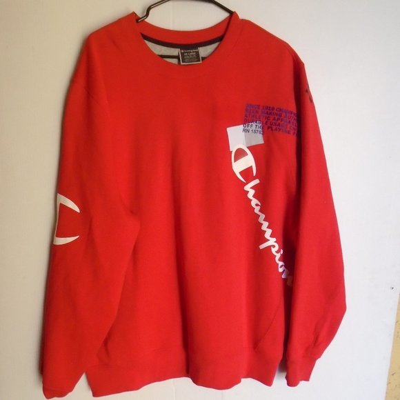 Champion Other - Champion men's sweatshirt size 2XL Red